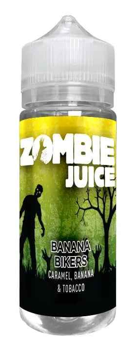 Banana Bikers Shortfill E-liquid by Zombie Juice 100ml - Absolute Vape