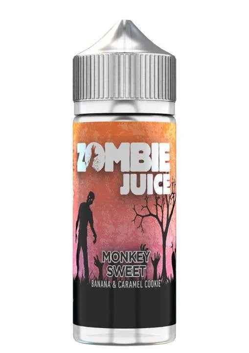 Monkey's Sweet Shortfill E-liquid by Zombie Juice 100ml - Absolute Vape
