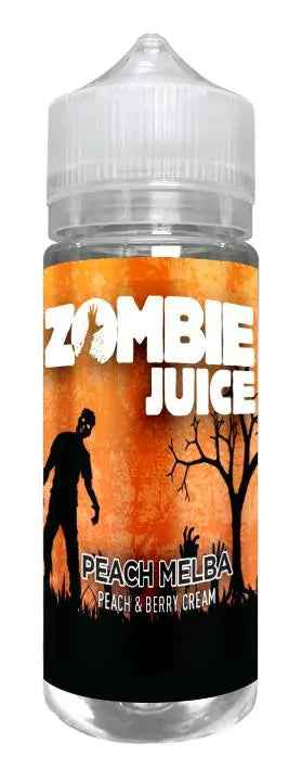 Peach Melba Shortfill E-liquid by Zombie Juice 100ml - Absolute Vape