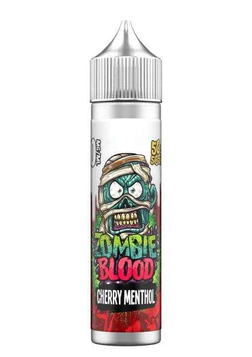 Cherry Menthol Shortfill E-liquid by Zombie Blood 100ml - Absolute Vape