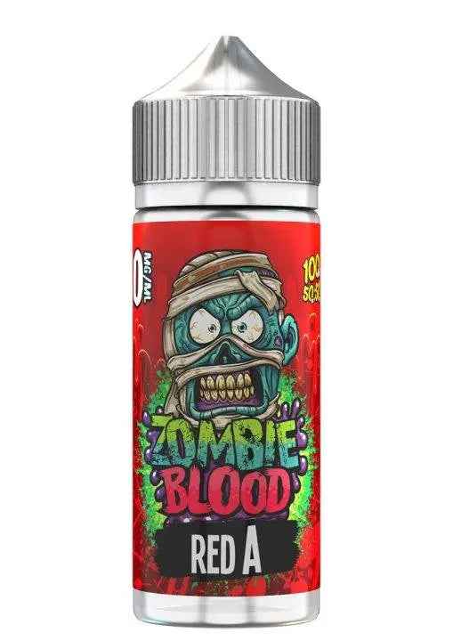 Red A Shortfill E-liquid by Zombie Blood 100ml - Absolute Vape