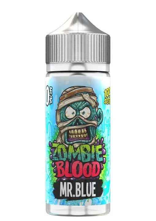 Mr Blue Shortfill E-liquid by Zombie Blood 100ml - Absolute Vape