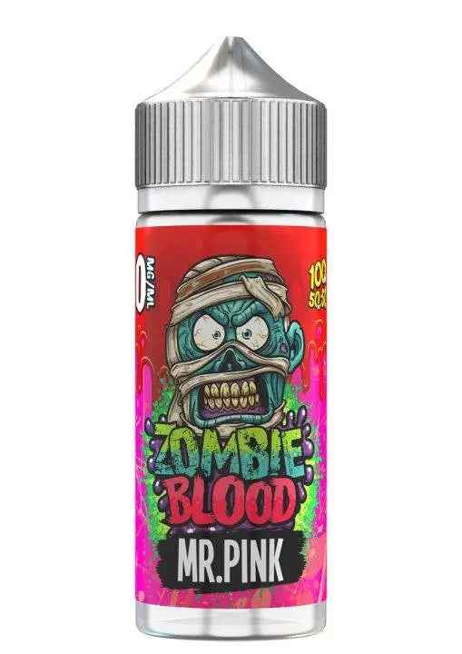 Mr Pink Shortfill E-liquid by Zombie Blood 100ml - Absolute Vape