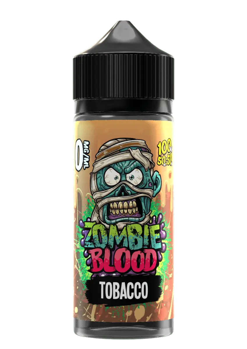 Tobacco Shortfill E-liquid by Zombie Blood 100ml - Absolute Vape