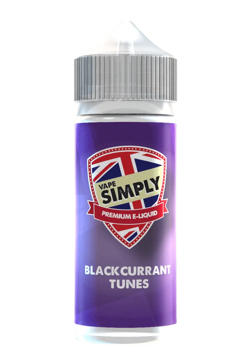 Blackcurrant Tunes Shortfill E-liquid by Vape Simply 100ml - Absolute Vape