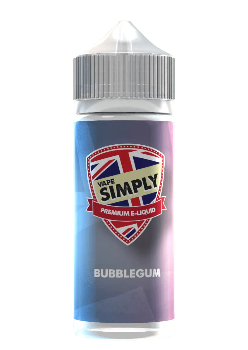 Bubblegum Shortfill E-liquid by Vape Simply 100ml - Absolute Vape