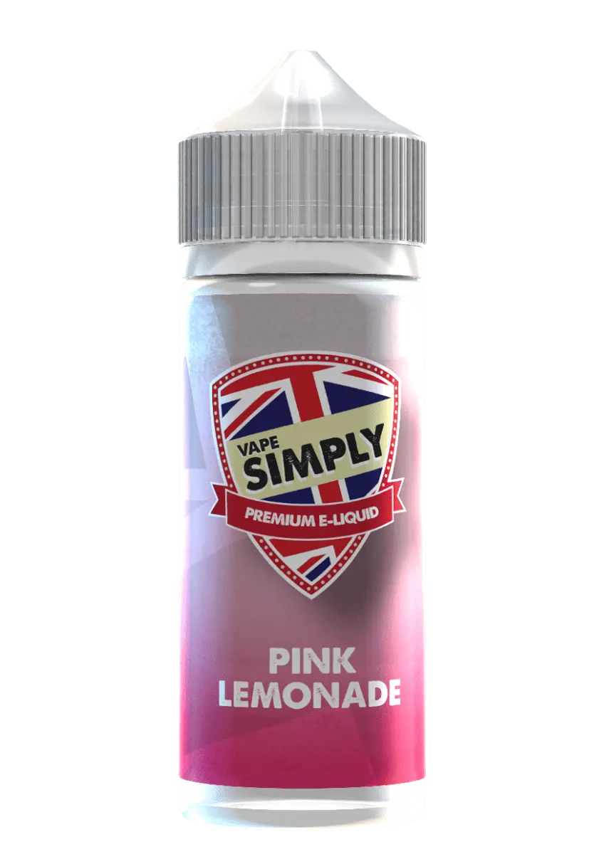 Pink Lemonade Shortfill E-liquid by Vape Simply 100ml - Absolute Vape