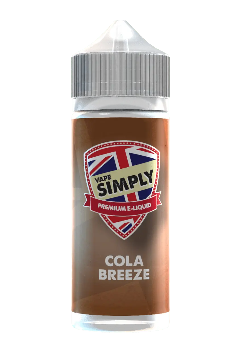 Cola Breeze Shortfill E-liquid by Vape Simply 100ml - Absolute Vape