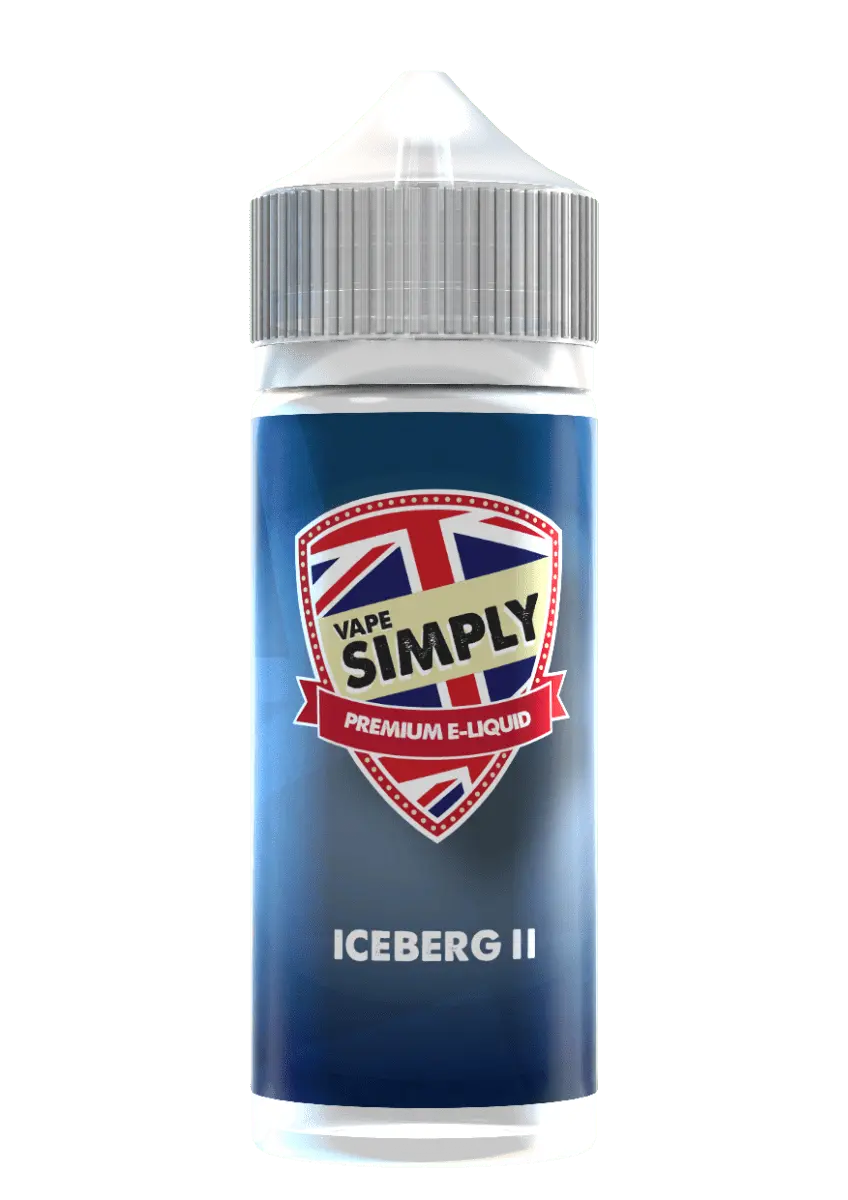 Iceberg II Shortfill E-liquid by Vape Simply 100ml - Absolute Vape