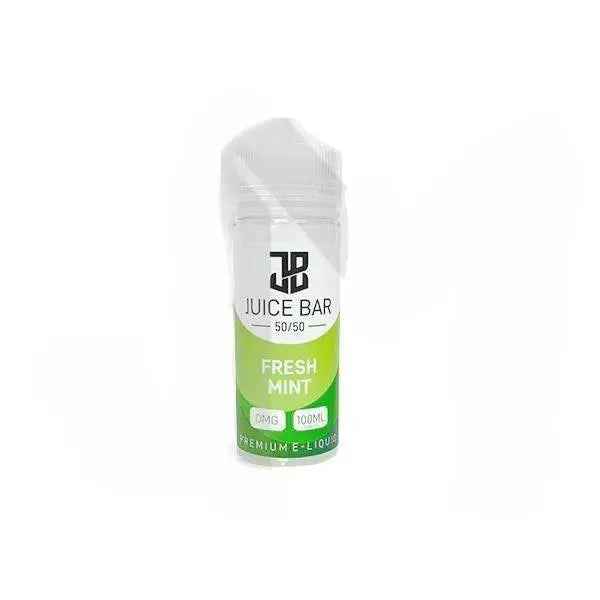 Fresh Mint Shortfill E-liquid by Juice Bar 100ml - Absolute Vape