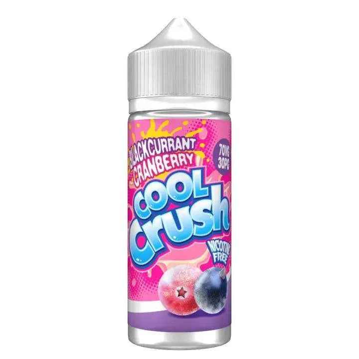 Blackcurrant Cranberry Shortfill E-liquid by Cool Crush 100ml - Absolute Vape