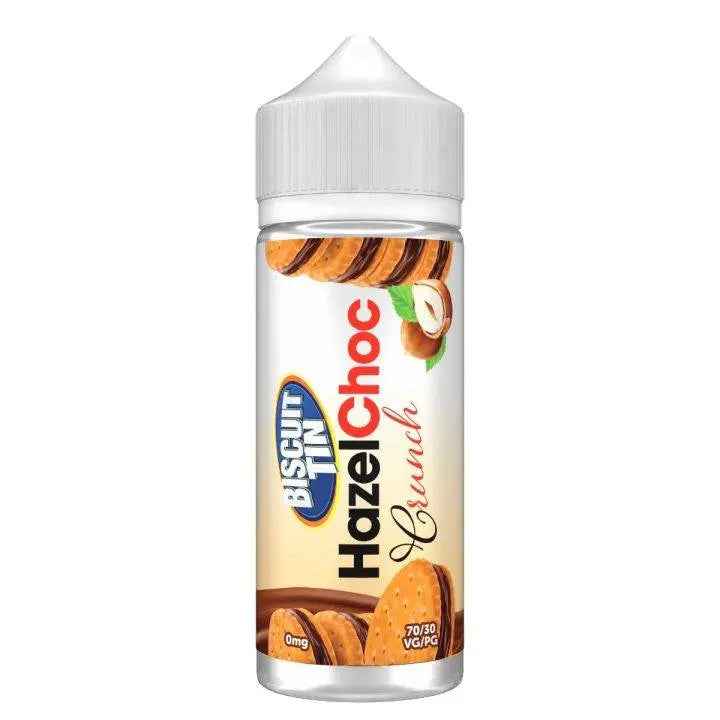 Hazel Choc Crunch Shortfill E-liquid by Biscuit Tin 100ml - Absolute Vape