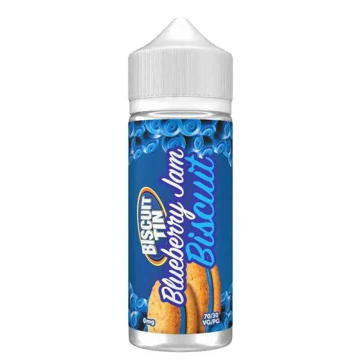 Blueberry Jam Biscuit Shortfill E-liquid by Biscuit Tin 100ml - Absolute Vape