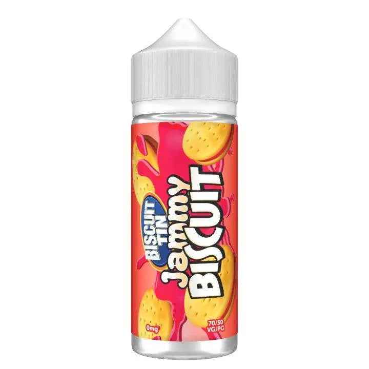 Jammy Biscuit Shortfill E-liquid by Biscuit Tin 100ml - Absolute Vape