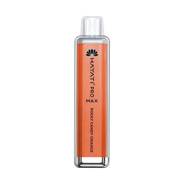 Rocky Orange Candy Crystal Pro Max 4000 Puff Disposable Vape pen 20mg - Absolute Vape
