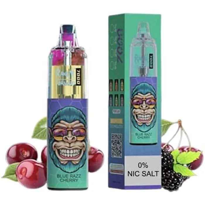 Blue Razz Cherry Randm Tornado 7000 Puff Rechargeable Disposable Vape - Absolute Vape