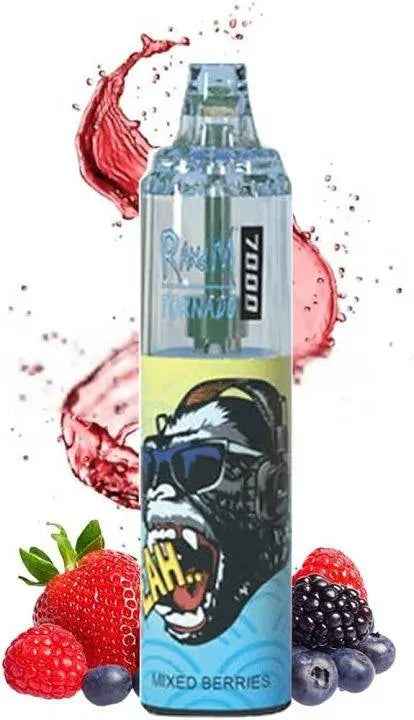 Mixed Berries Randm Tornado 7000 Puff Rechargeable Disposable Vape - Absolute Vape