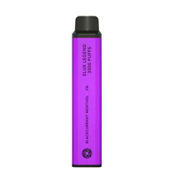 Blackcurrant Menthol Elux 3500 Puff Disposable Vape Pen - Absolute Vape