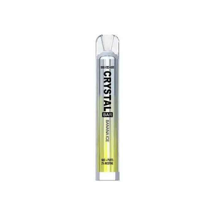 Banana Ice SKE Crystal Bar 600 Puff Disposable Vape Device 20mg - Absolute Vape
