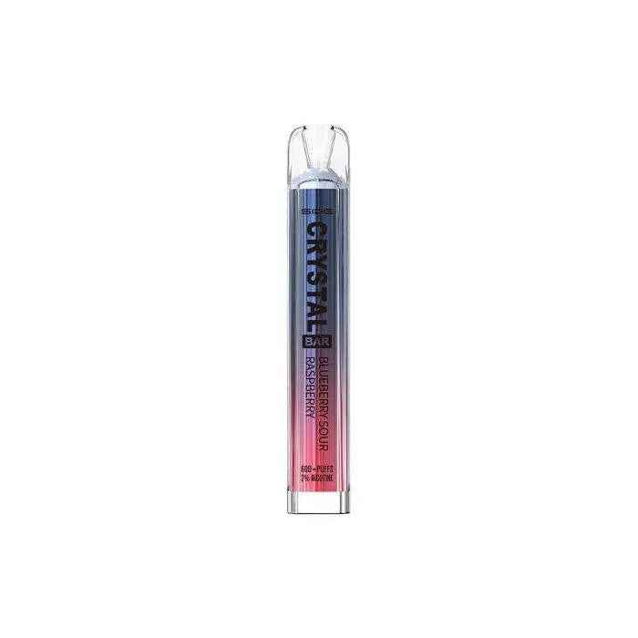Blueberry Raspberries SKE Crystal Bar 600 Puff Disposable Vape Device 20mg - Absolute Vape