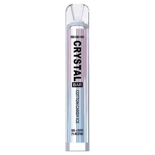 Cotton Candy Ice SKE Crystal Bar 600 Puff Disposable Vape Device 20mg - Absolute Vape