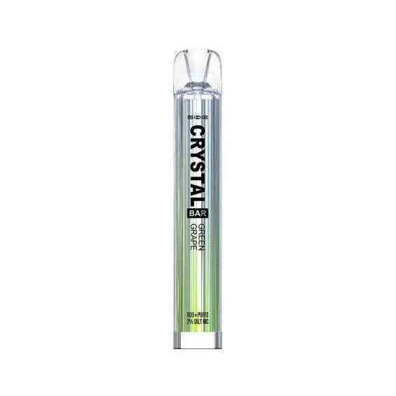 Green Grape SKE Crystal Bar 600 Puff Disposable Vape Device 20mg - Absolute Vape