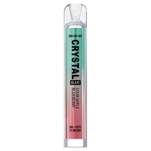 Sour Apple Blueberry SKE Crystal Bar 600 Puff Disposable Vape Device 20mg - Absolute Vape