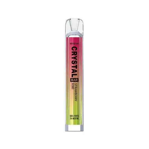 Strawberry kiwi SKE Crystal Bar 600 Puff Disposable Vape Device 20mg - Absolute Vape
