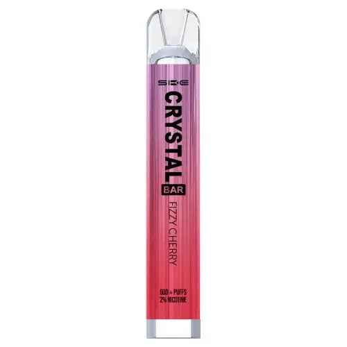 Fizzy Cherry SKE Crystal Bar 600 Puff Disposable Vape Device 20mg - Absolute Vape