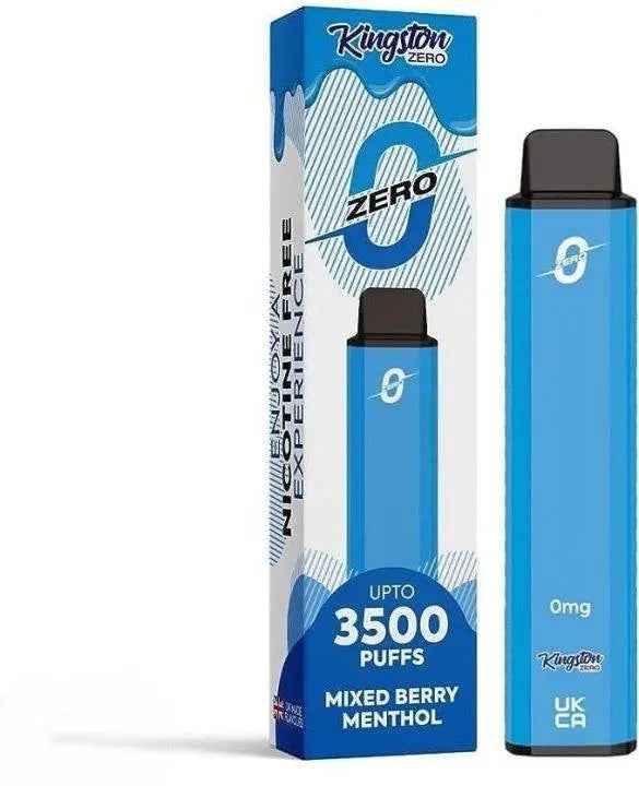 Mixed Berry Menthol Kingston 3500 puff Disposable Vape Device 0mg - Absolute Vape