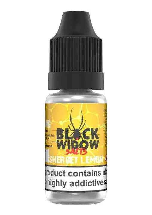 Sherbet Lemon Nic Salts E-liquid by Black Widow 10ml - Absolute Vape