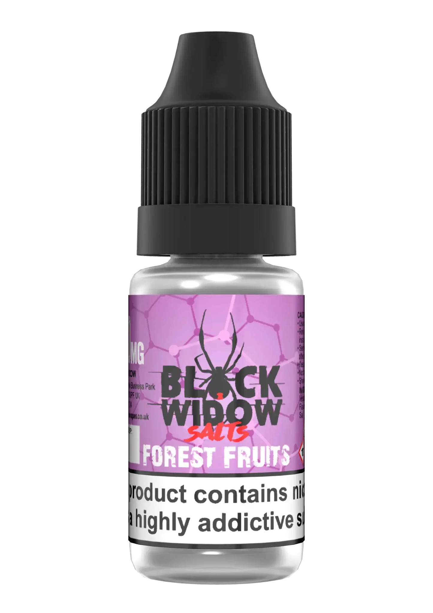 Forest Fruits Nic Salts E-liquid by Black Widow 10ml - Absolute Vape