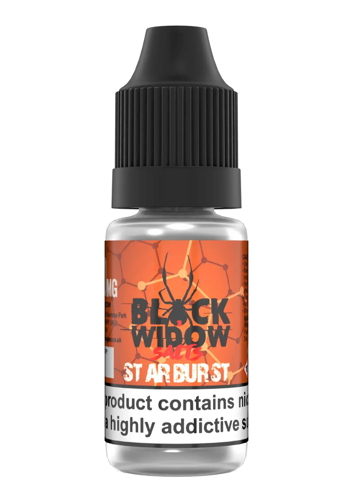 Starburst Nic Salts E-liquid by Black Widow 10ml - Absolute Vape