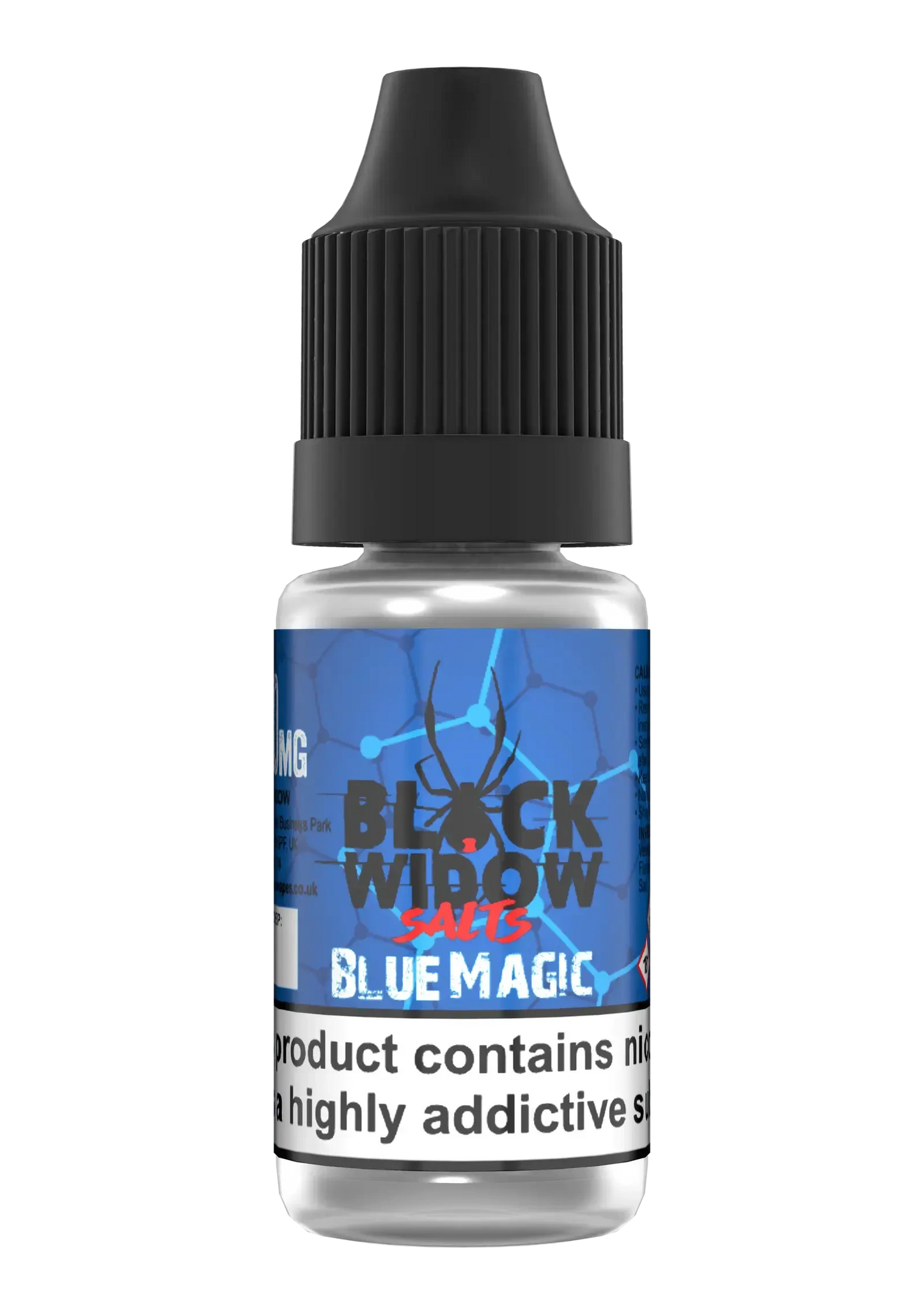 Blue Magic Nic Salts E-liquid by Black Widow 10ml - Absolute Vape