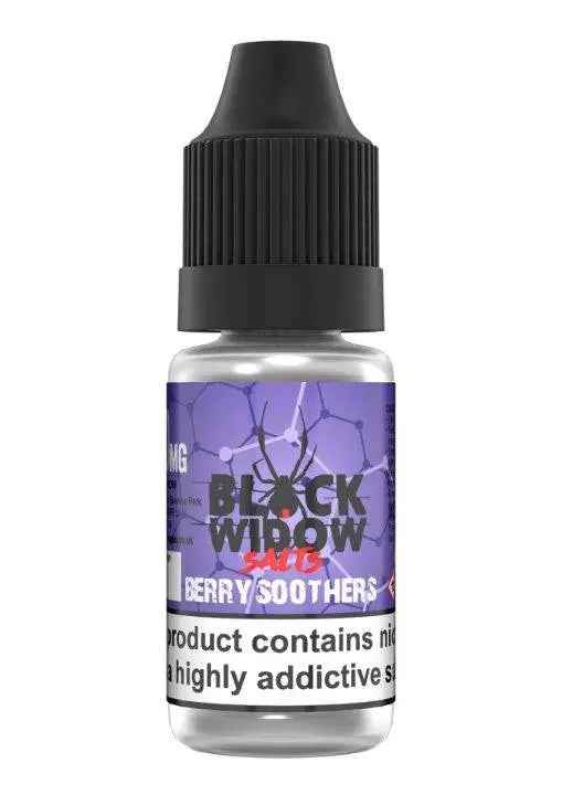 Berry Soothers Nic Salts E-liquid by Black Widow 10ml - Absolute Vape
