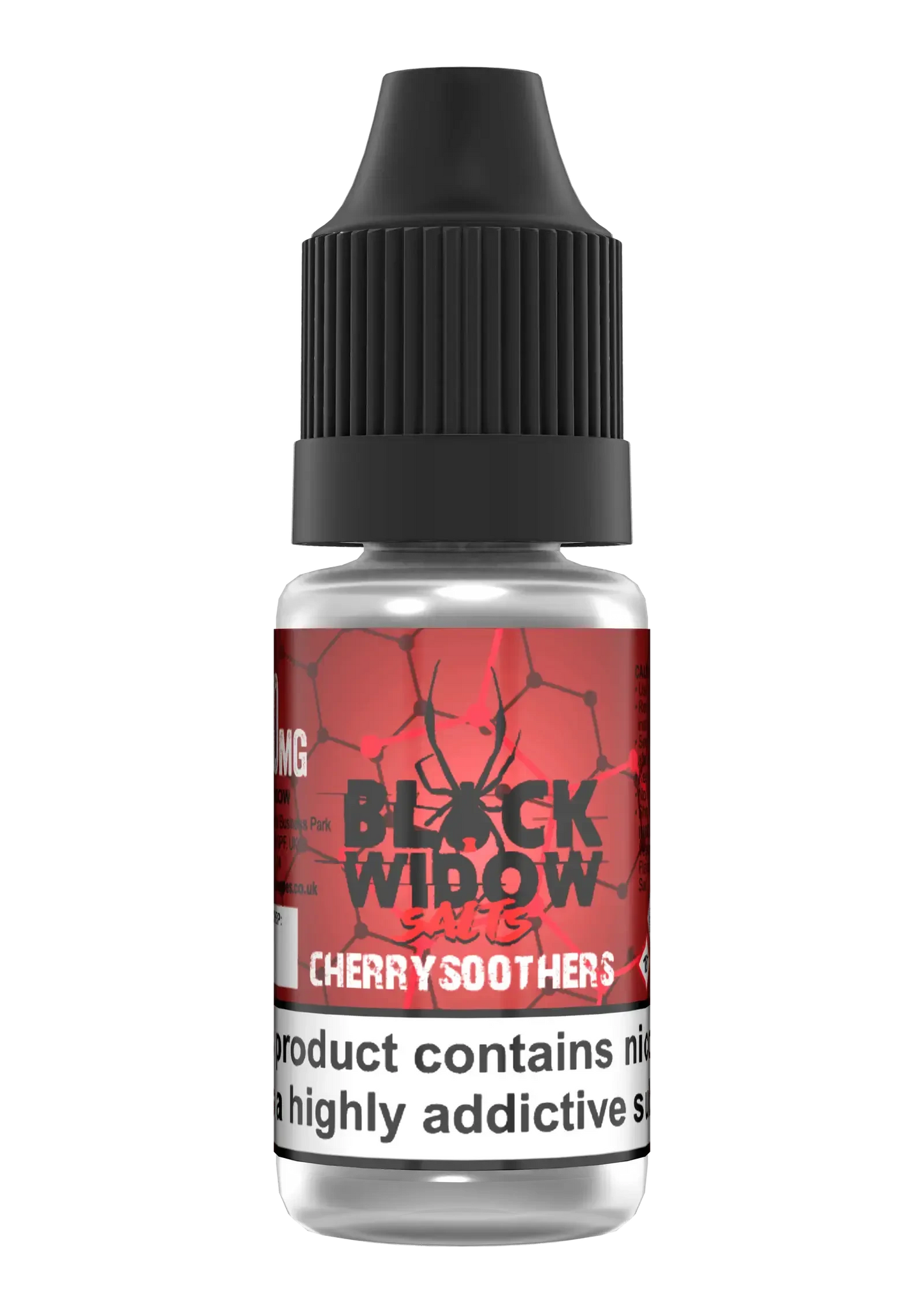 Cherry Soothers Nic Salts E-liquid by Black Widow 10ml - Absolute Vape