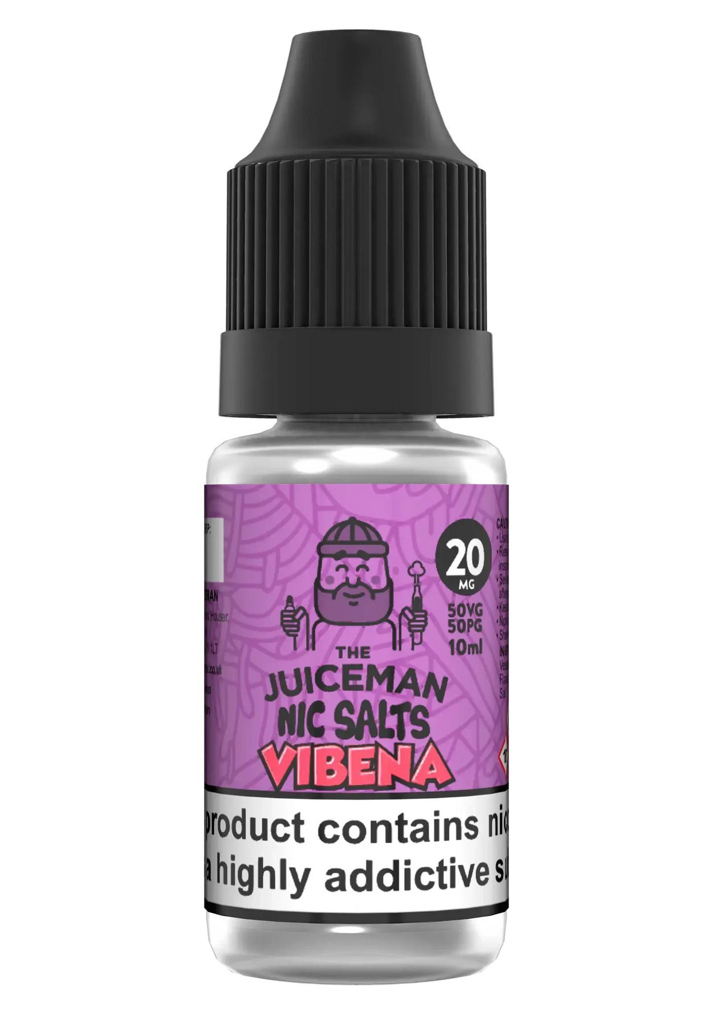 Vibena Nic Salts E-liquid by The Juiceman 10ml - Absolute Vape
