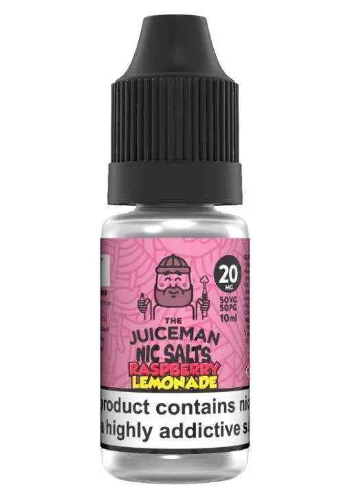Raspberry Lemonade Nic Salts E-liquid by The Juiceman 10ml - Absolute Vape