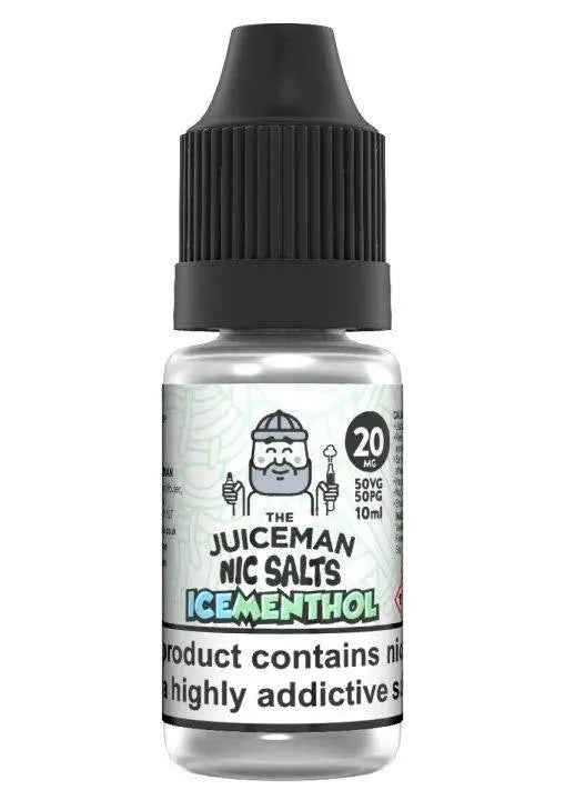 Ice Menthol Nic Salts E-liquid by The Juiceman 10ml - Absolute Vape