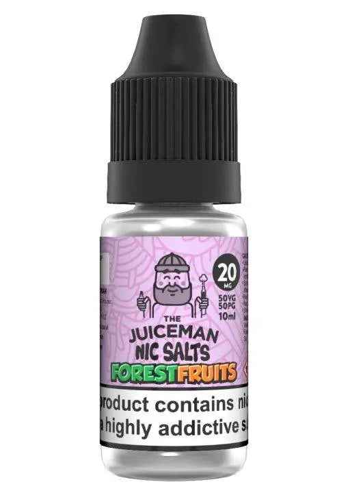 Forest Fruits Nic Salts E-liquid by The Juiceman 10ml - Absolute Vape