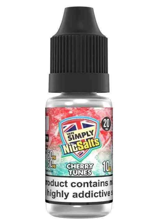 Cherry Tunes Nic Salts E-liquid by Vape Simply 10ml - Absolute Vape