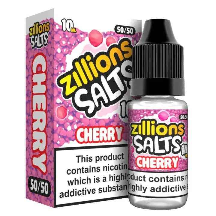 Cherry Nic Salts E-liquid by Zillions 10ml - Absolute Vape