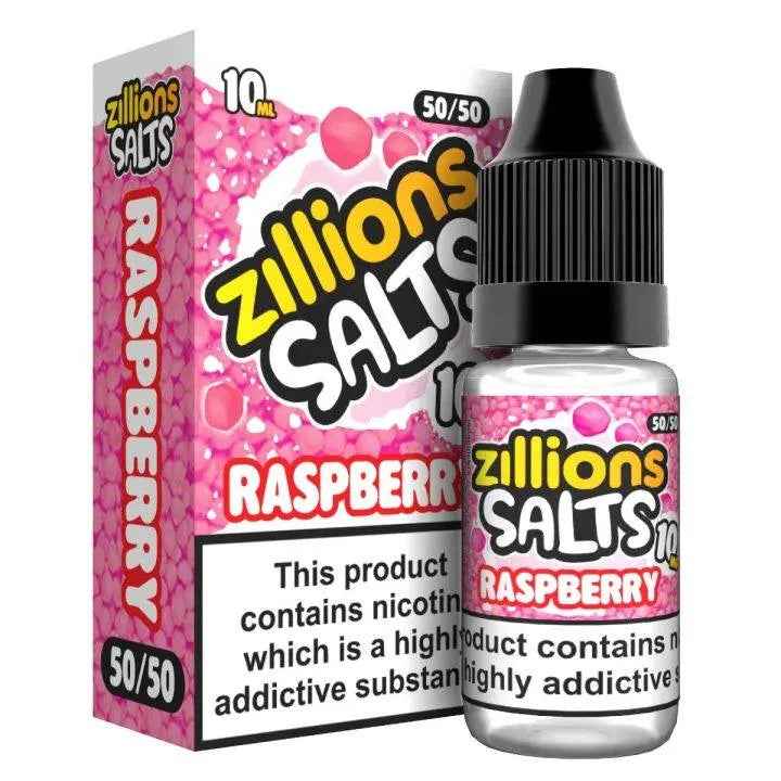 Raspberry Nic Salts E-liquid by Zillions 10ml - Absolute Vape