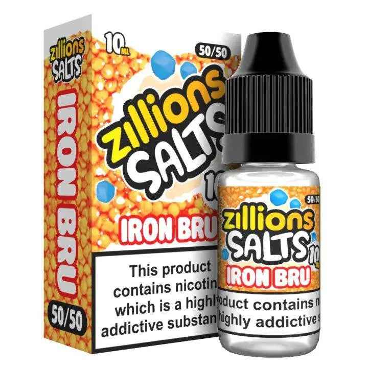 Iron Bru Nic Salts E-liquid by Zillions 10ml - Absolute Vape