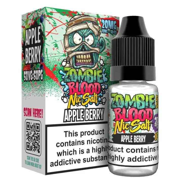 Apple Berry Nic Salts by Zombie Blood 10ml - Absolute Vape
