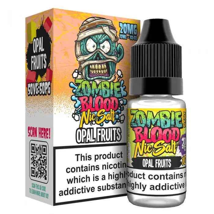 Opal Fruits Nic Salts E-liquid by Zombie Blood 10ml - Absolute Vape