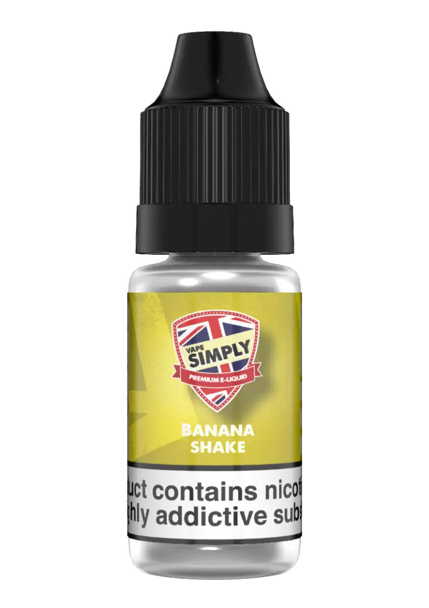 Banana Shake TPD e-liquid by Vape Simply 10ml - Absolute Vape