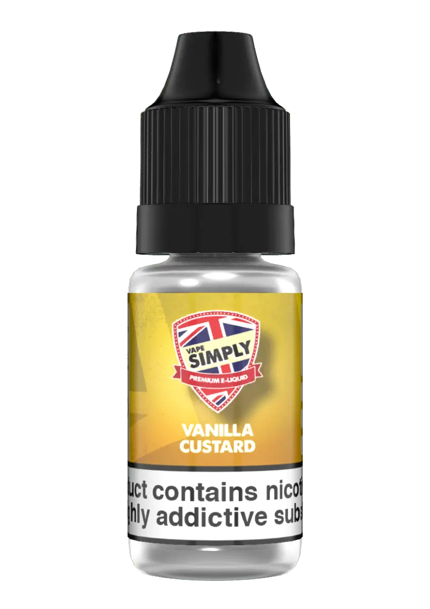 Vanilla Custard TPD e-liquid by Vape Simply 10ml - Absolute Vape