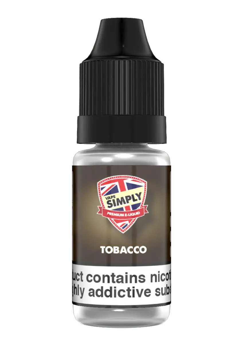 Tobacco TPD e-liquid by Vape Simply 10ml - Absolute Vape