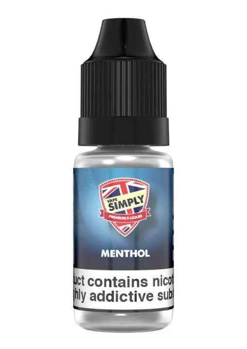 Menthol TPD e-liquid by Vape Simply 10ml - Absolute Vape